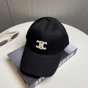 Celine | Accessories | Celine Butter Yellow Logo Baseball  display picture 1